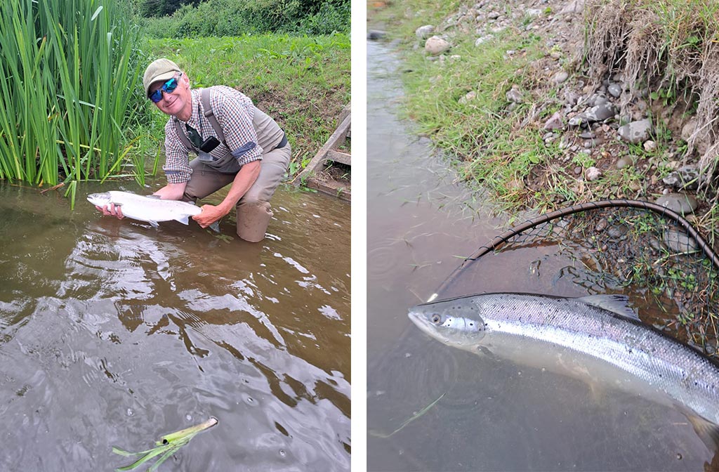 Bob Millers and his 9lb catch